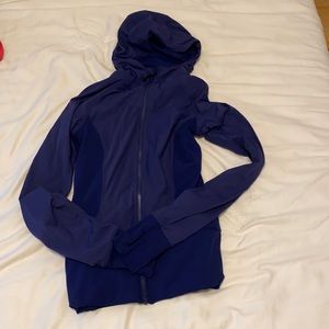 Lululemon Zip jacket blue